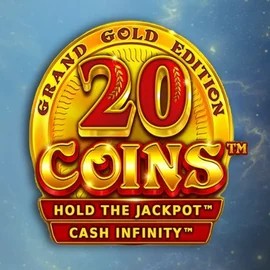20 Coins Grand Gold Edition game by Wazdan – logo hosted on Spinko Casino