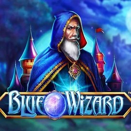 Blue Wizard slot logo by Quickspin at Spinko CasinoBlue Wizard