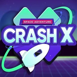 Logo of Crash X from Turbo Games at Spinko Casino