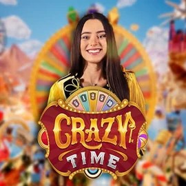 Crazy Time casino game by Evolution – featured logo at Spinko Casino