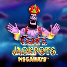 Genie Jackpots Megaways logo by Blueprint Gaming at Spinko CasinoGenie Jackpots Megaways