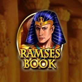 Ramses Book Deluxe slot logo by Gamomat at Spinko CasinoRamses Book Deluxe