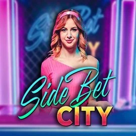 Side Bet City online game logo by Evolution on spinkoo.se