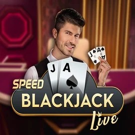 Official Live Casino logo: Speed Blackjack by Pragmatic Play at Spinko Casino