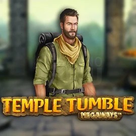 Temple Tumble Megaways slot logo by Relax Gaming at Spinko CasinoTemple Tumble Megaways